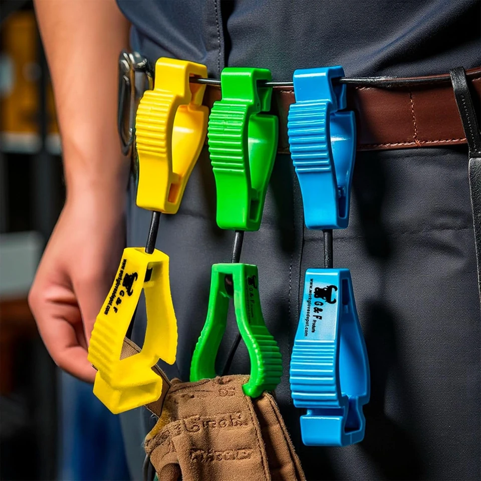 Glove Clips - view 4 - G & F Products