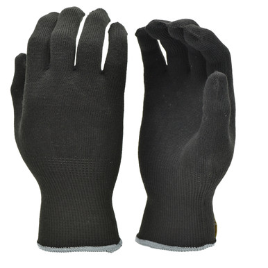 Heat Resistant Beauty Gloves for Curling and Flat Iron-Black-G & F