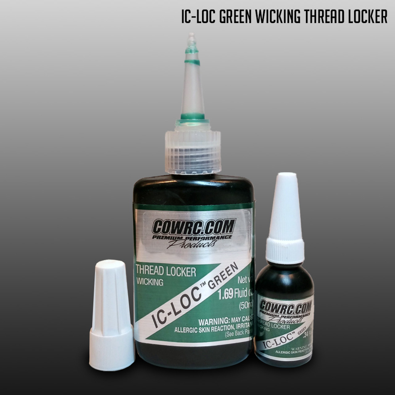 IC-LOC Green Wicking Thread Locker (.33oz.)