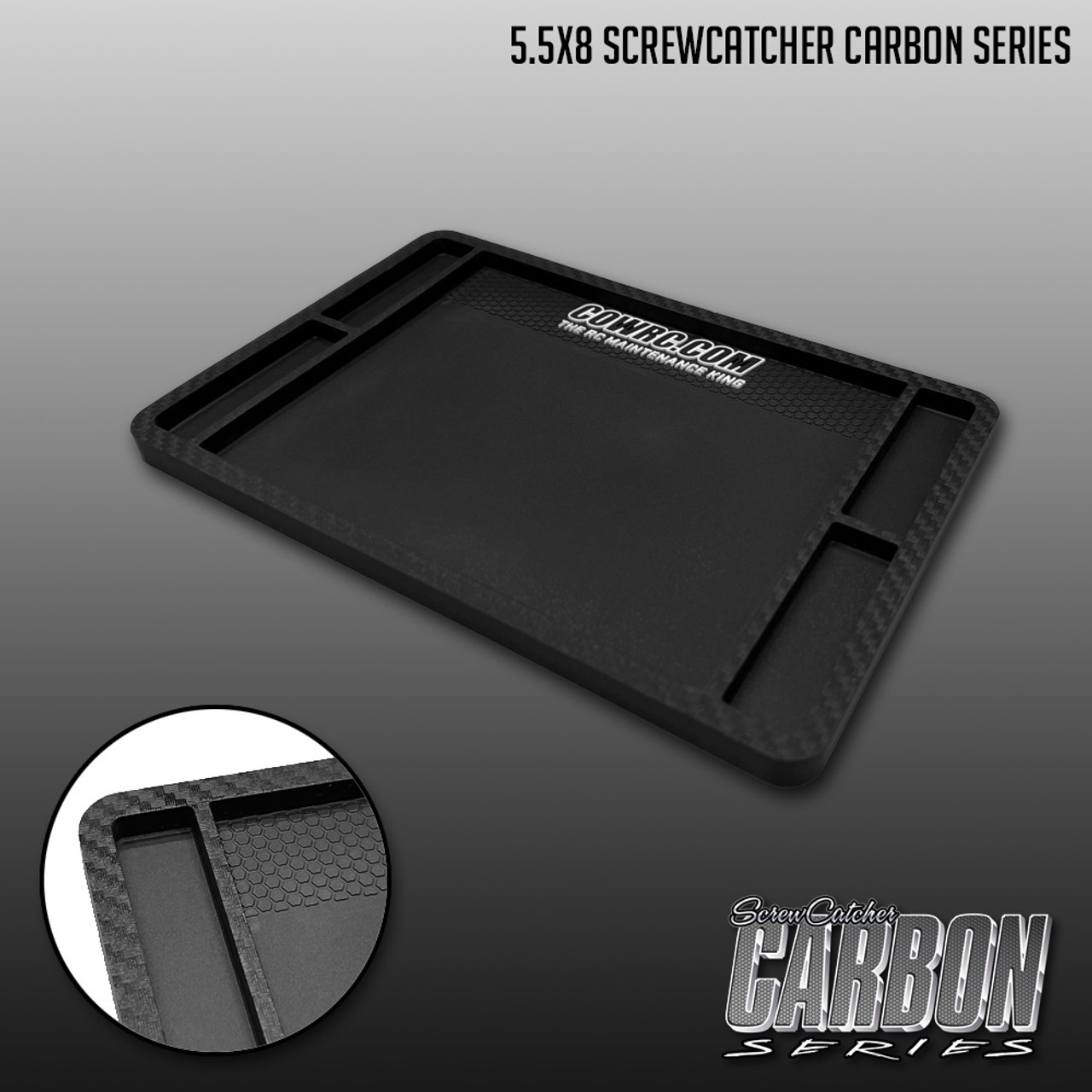 5.5" x 8" Screw Catcher Carbon Series & Magnetics Combo