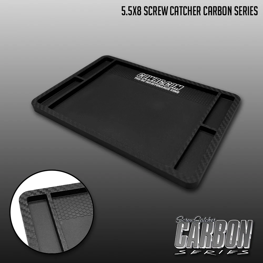 5.5" x 8" Screw Catcher Carbon Series & Solder Mat Combo