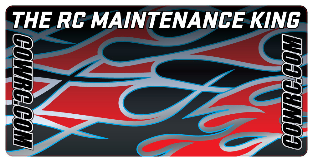 24" x 48" Themed Mousepad Mat & Magnetics Combo