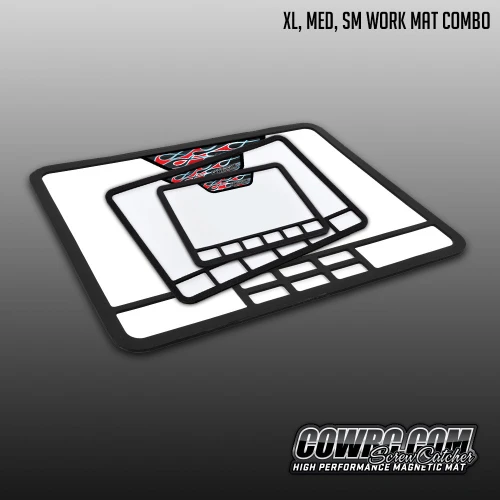 XL Medium Small Work Mat Combo