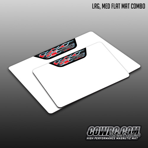 Large Medium Flat Mat Combo