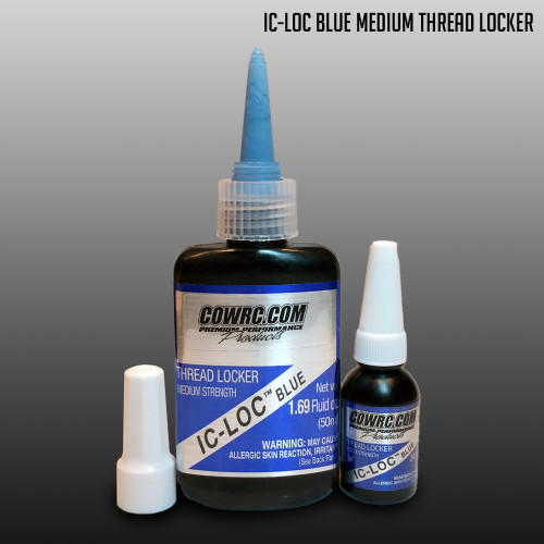 IC-LOC Blue Med Thread Locker (.33oz.)