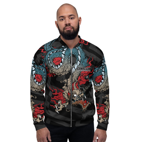 CowRC Dragon Theme Bomber Jacket