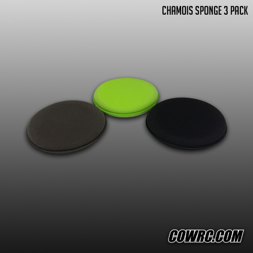 Chamois Sponge (3 pack)