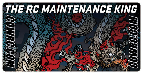 24" x 48" Themed Mousepad Mat & Magnetics Combo