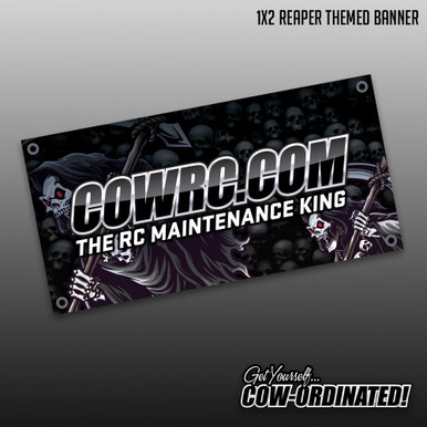 Reaper Themed 2x4 Banner