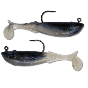 Dougs Custom Lures 3.5" Pre-Rigged Bootkicker Soft Plastic Paddle Tail