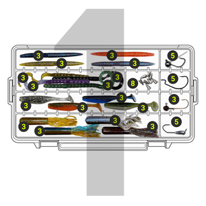 Dougs Custom Lures Reaction & Finesse Box