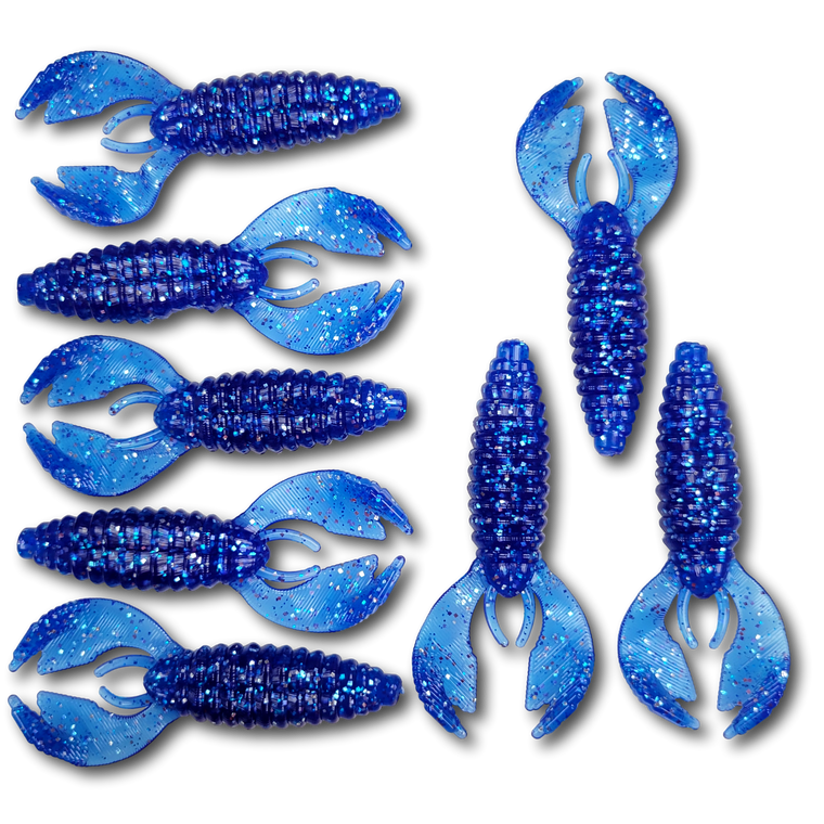 Dougs Custom Lures 3.75" inch Flippin' Craw Soft Plastic Bait