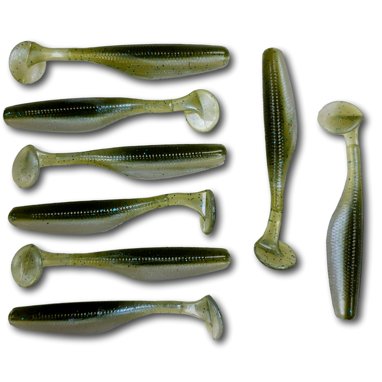 Dougs Custom Lures  3.75" inch Rippin' Shad Soft Plastic Bait