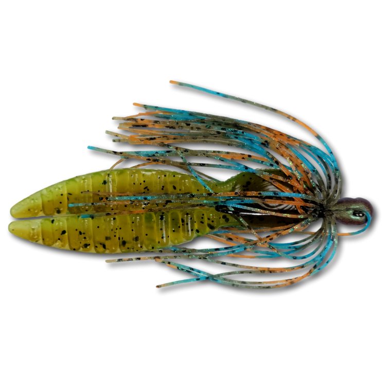 Dougs Custom Lures Color Matched Finesse Micro Jig/Trailer Combo