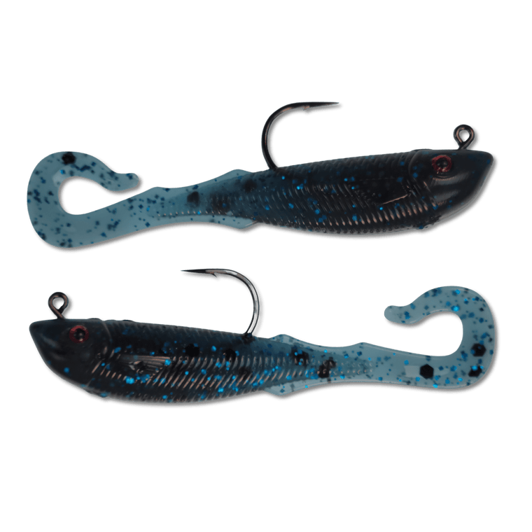 Dougs Custom Lures 4.0" Pre-Rigged Tailkicker Soft Plastic Kicker Tail