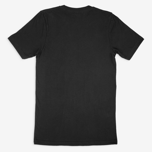 Black T-Shirt Back