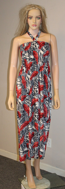 Women's Long Sleeveless Maxi Dress (SMLD12A)