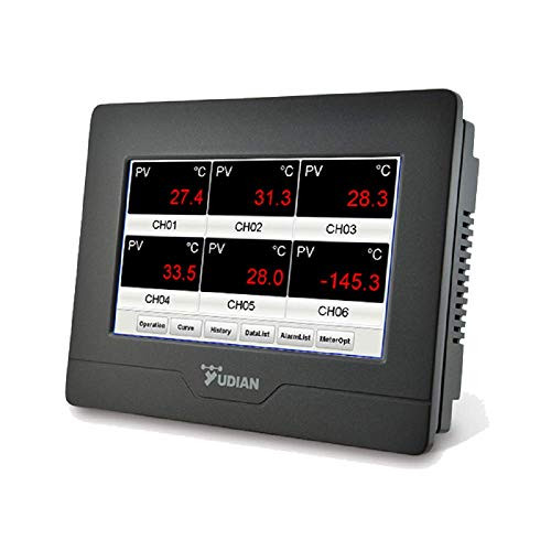 AI-3706M 6 Channel 7'' Touch Screen Paperless Recorder
