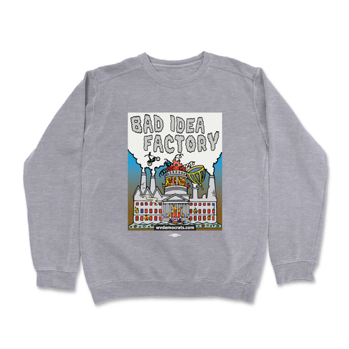 Bad Idea Factory (Dark Ash Crewneck Sweater)