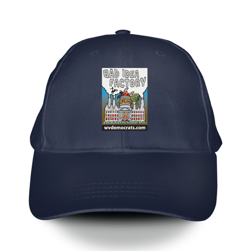 Bad Idea Factory (Navy Baseball Cap)