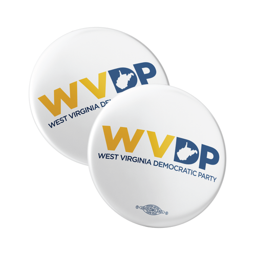 WVDP (2.25" Pin-Back Button -- Pack Of Two!)