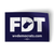 FDT (4.5" x 3" Vinyl Sticker -- Pack of Two!)