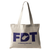 FDT (Natural Canvas Tote)