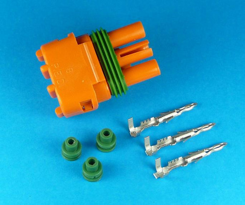 2 / 3 BAR MAP SENSOR 3 PIN CON ORANGE