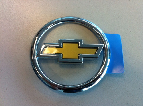 Chev Chrome & Gold Ute Tailgate Badge