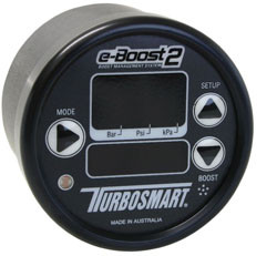 E-Boost 2 Boost Controller & Gauge (60mm) Black / Black