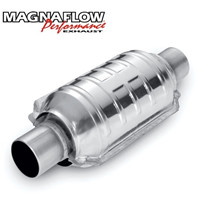 Magnaflow 200 cell CPSI metal core stainless body round shape