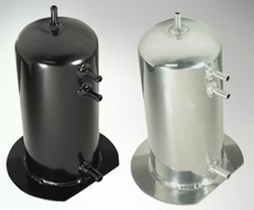 Surge Tank 2.5lt Barb Fitting Polished
