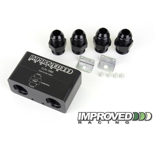 Universal Remote Engine Oil Cooler Thermostat - 10AN
