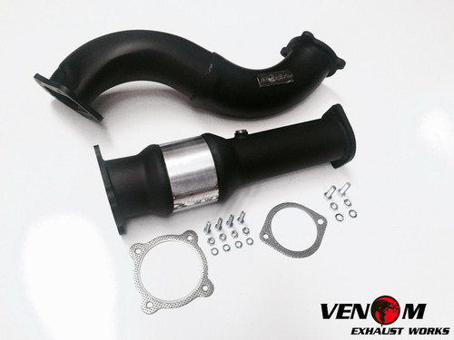 Venom FG FGX Turbo 4" Dump Pipe & Cat
