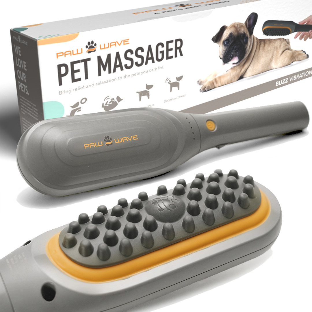 Paw Wave Buzz Vibration Pet Massager