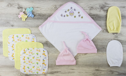 Bambini Hooded Towel, Bath Mittens, Hats and Wash Coths Bambini Hooded Towel, Bath Mittens, Hats and Wash Coths