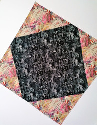 BEAUTIFUL NOSTALGIA CREPE DE CHINE SCARF BEAUTIFUL NOSTALGIA CREPE DE CHINE SCARF