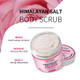 ENVISHA Beauty Health Rose Body Massage Bath Salt Scrub Exfoliating