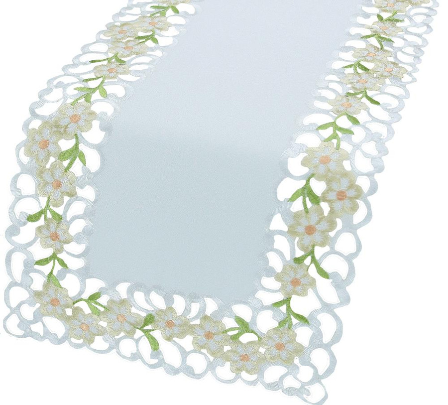XD8073 Spring Garden Table Runner
