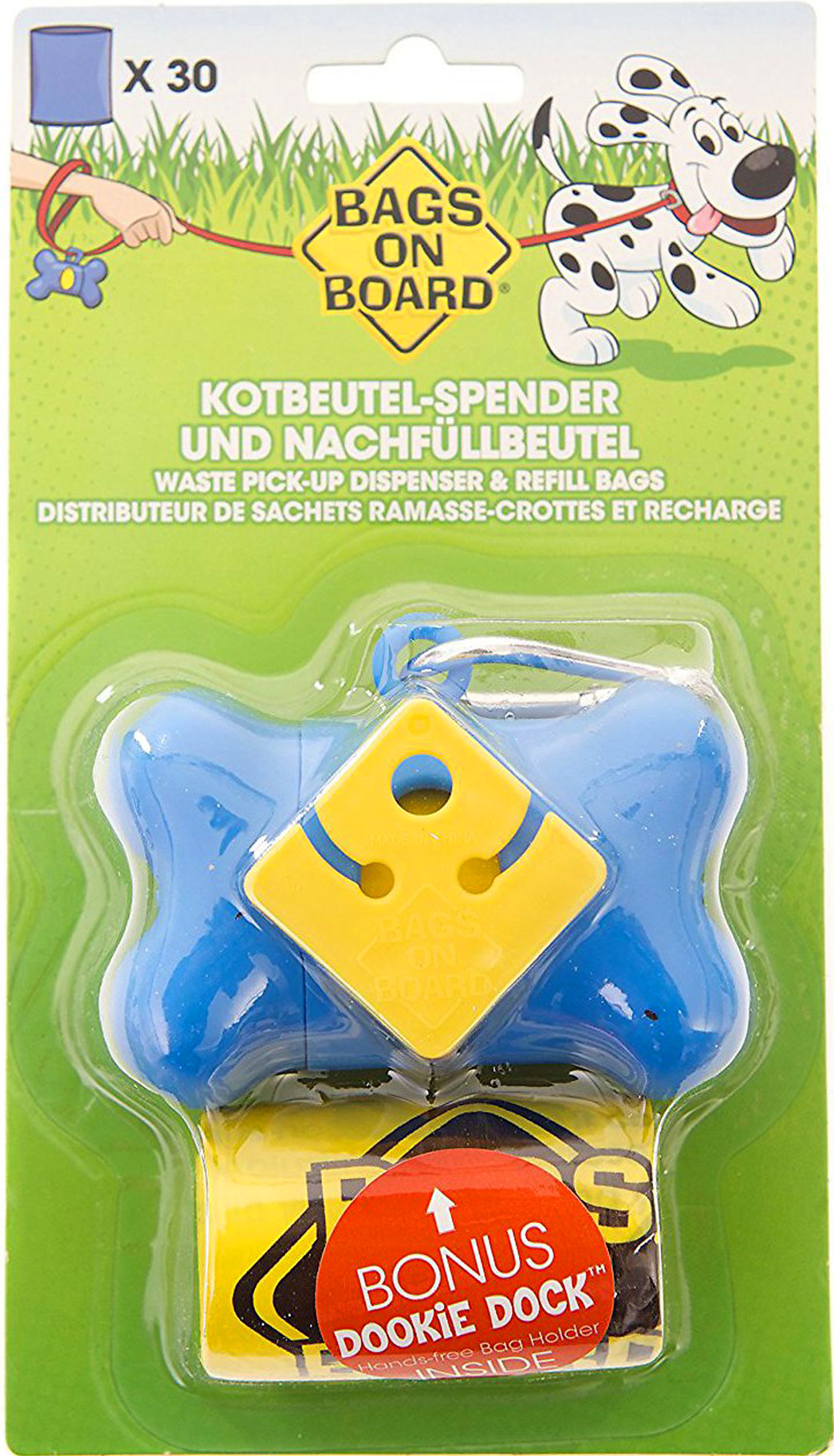 LOVE THE EARTH ECO BAG DISPENSER | 4 IN | 691698 - Bradley