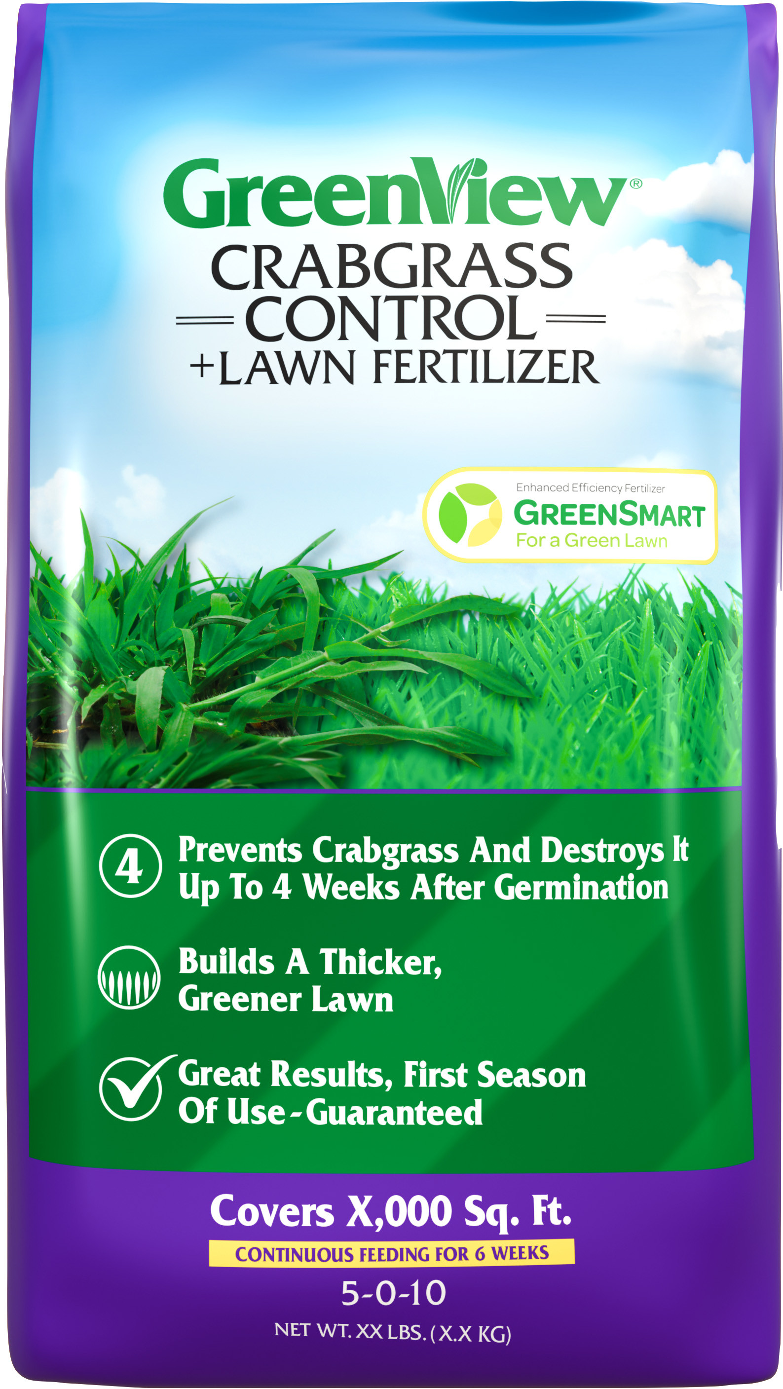 GREENVIEW CRABGRASS CONTROL | 5000 SQ FT | 396984 - Bradley