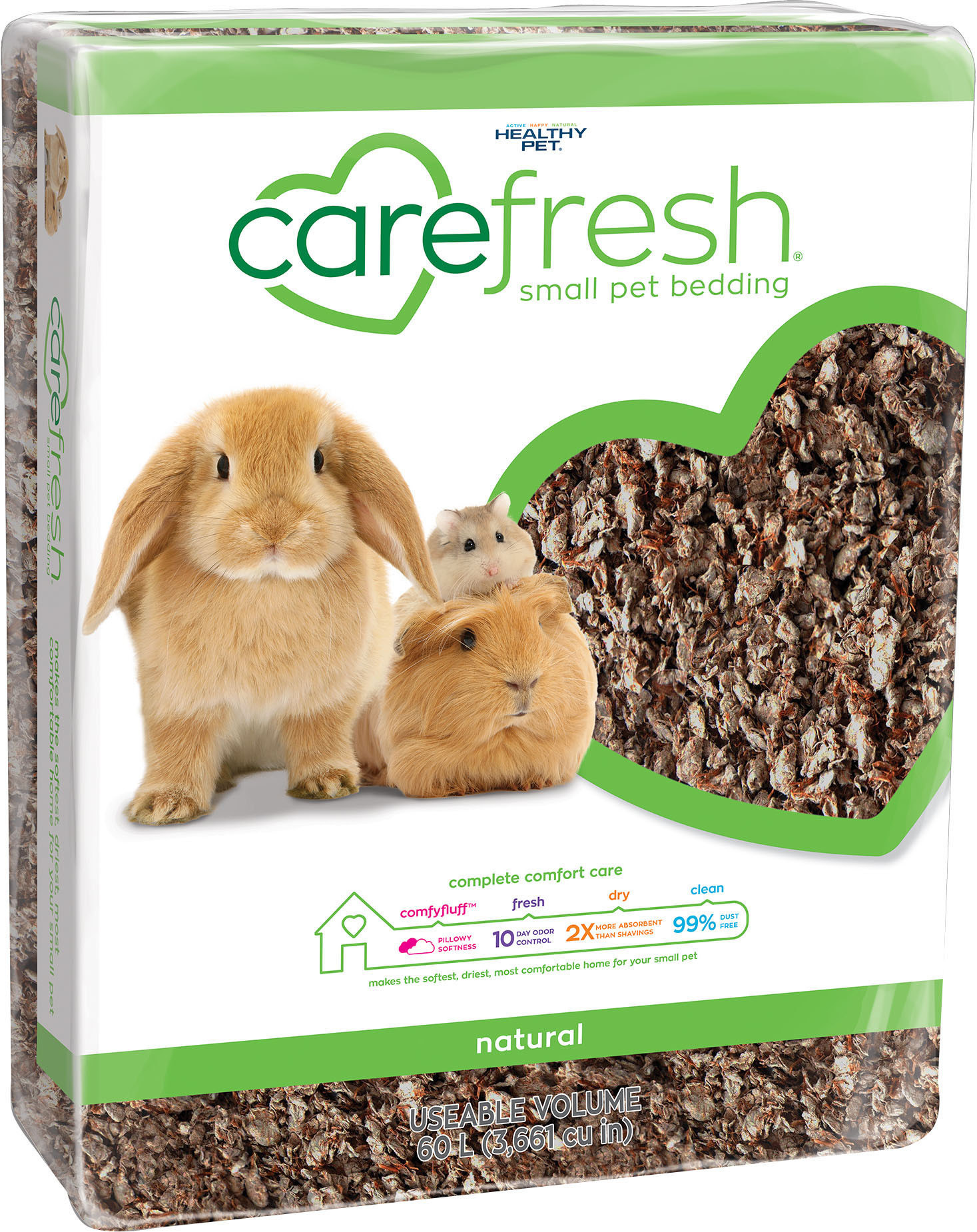 CLEAN & COZY SMALL PET BEDDING | NATURAL | 72 L-4394 CI | 529204