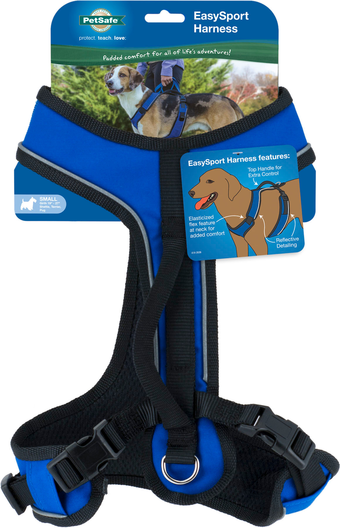 PETSAFE EASYSPORT DOG HARNESS | PINK | SM | 536194 - Bradley