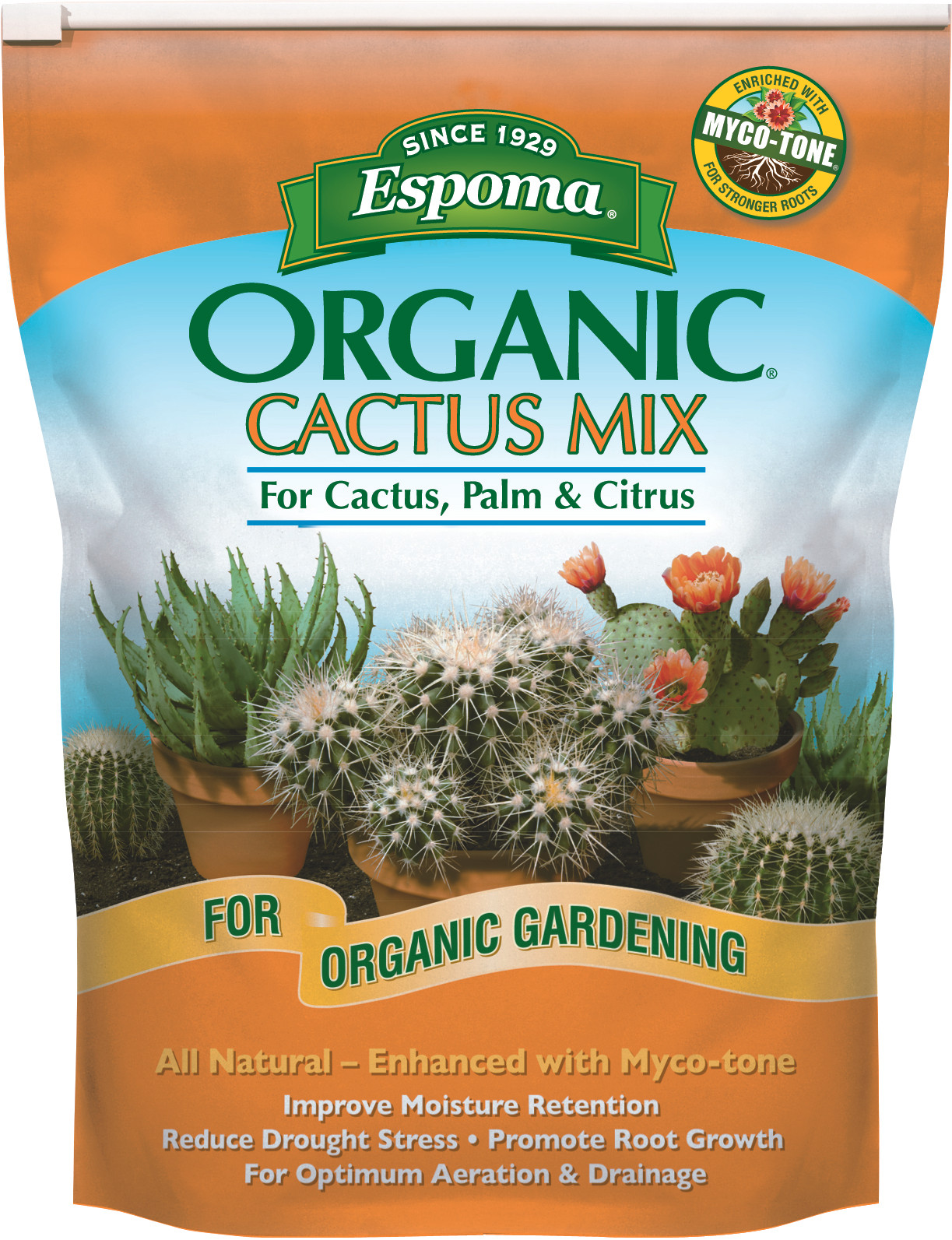 ESPOMA CACTUS PALM & CITRUS POTTING MIX | 8 QT | 839331 - Bradley ...