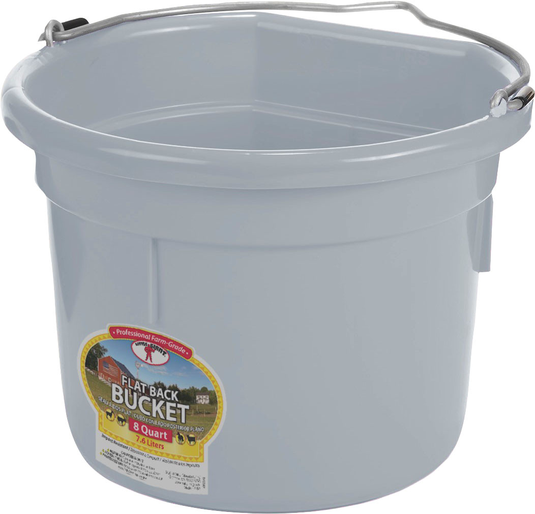 LITTLE GIANT PLASTIC LID FOR P20FB BUCKETS | BLACK | 20 QT