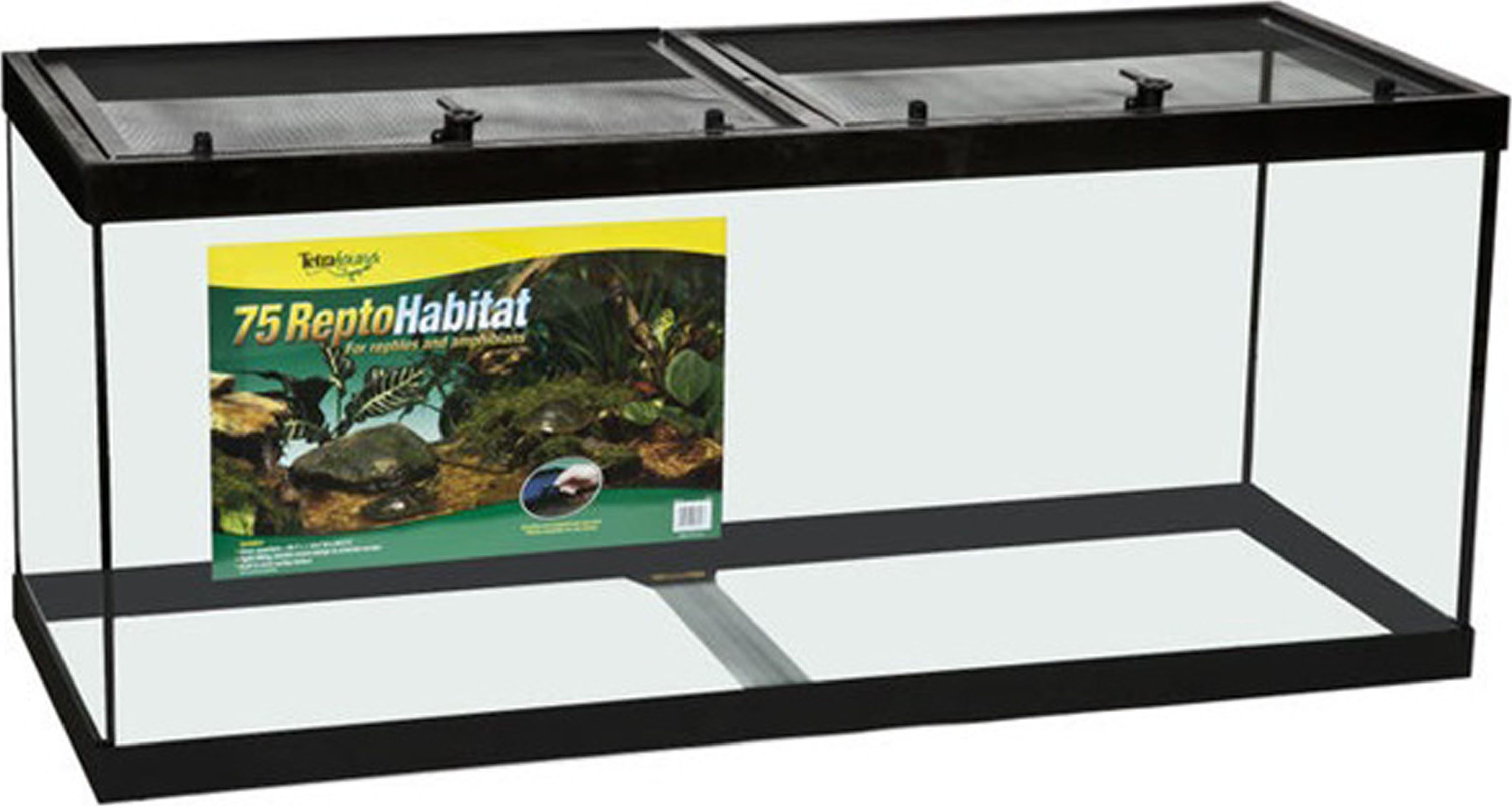 ドテラ ベラージ セット TETRAFAUNA REPTOHABITAT | 40 GAL-36X13X20 IN | 972140 - Bradley