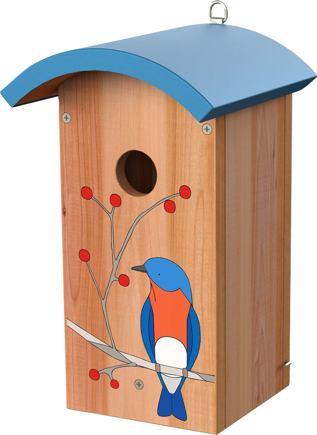 LIMITED EDITION EGGPICNIC BLUEBIRD HOUSE | BLUE/WHITE | 991319
