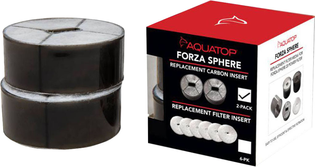 REPLACEMENT CARBON INSERT FOR FORZA SPHERE FILTER | 2PK-FSP20 | 004043 ...