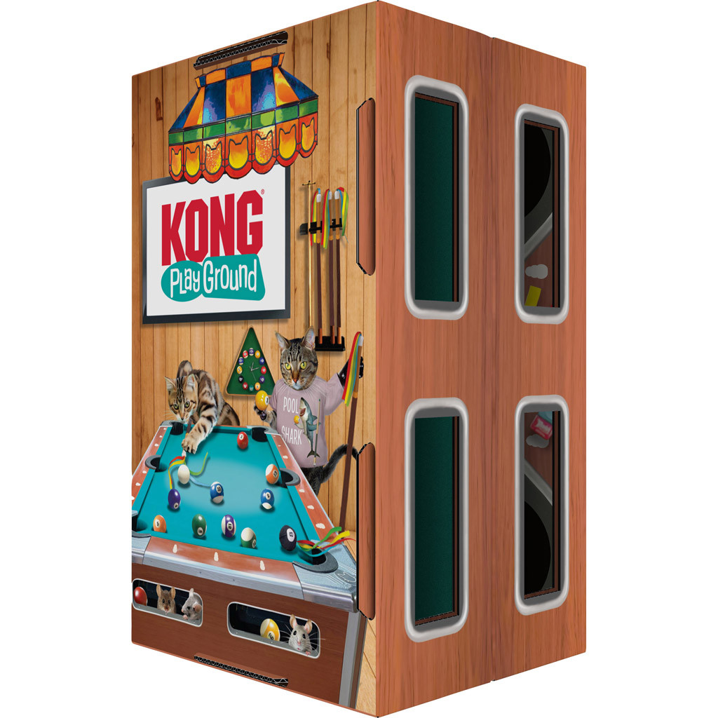 KONG PLAYGROUND POOL TABLE CAT TOY | O/S | 271160 - Bradley
