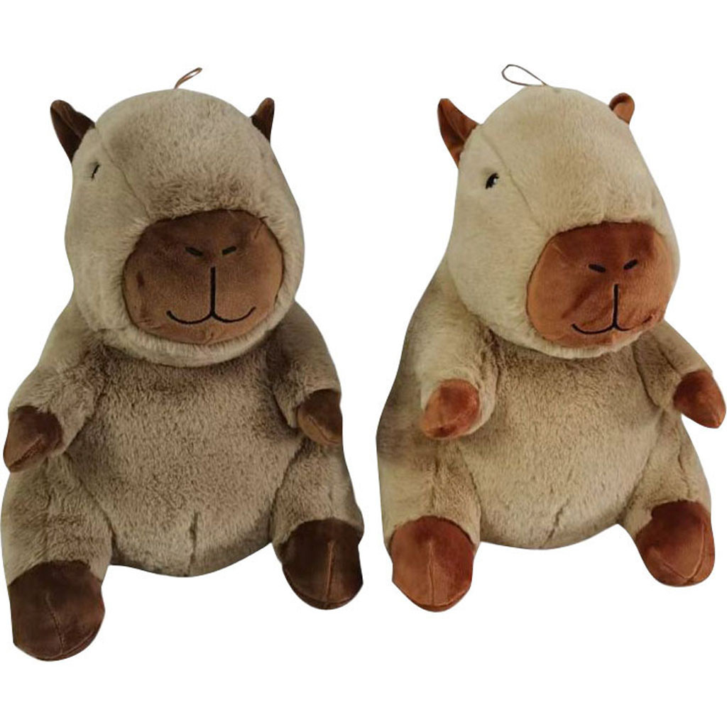 MULTIPET JUMBO AMERICANA HIGHLAND COW DOG TOY | BROWN | JUMBO